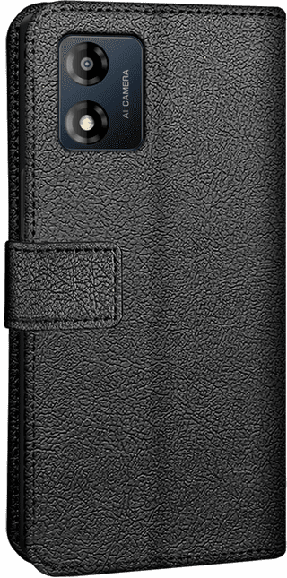 Just in Case Wallet Motorola Moto E13 Book Case Noir