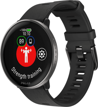 Polar Ignite 3 Titanium/Black