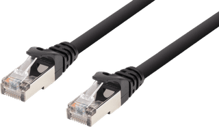 BlueBuilt Câble Réseau FTP CAT6 1 Mètre Noir