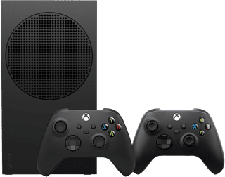 Xbox Series S 1 To Noir + Manette Sans Fil Carbone Noir