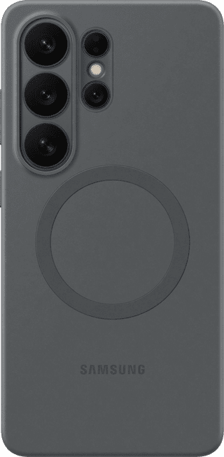 Samsung Galaxy S26 Ultra Silicone Back Cover with Magnet Black