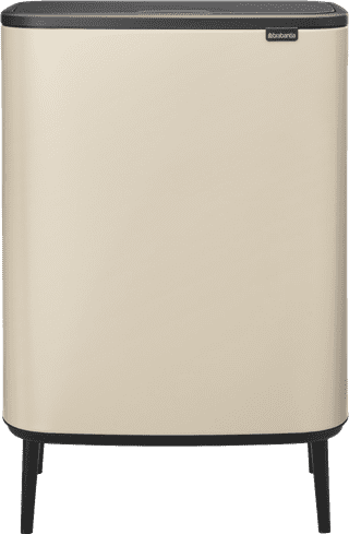 Brabantia Bo Touch Bin Hi Poubelle 2 x 30 Litres Soft Beige