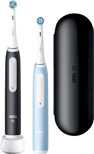 Oral-B iO 3 Zwart en Blauw Duo pack