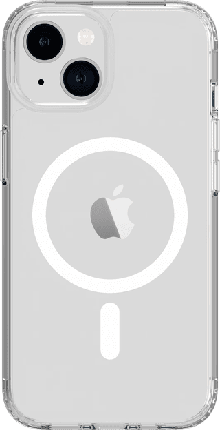 BlueBuilt Protective Back Cover with MagSafe Apple iPhone 14 Transparent