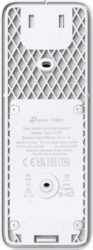 TP-Link Tapo Smart Battery Video Doorbell D230S1