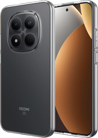 Just in Case Soft Design Xiaomi Redmi Note 15 Pro 5G Back Cover Transparent
