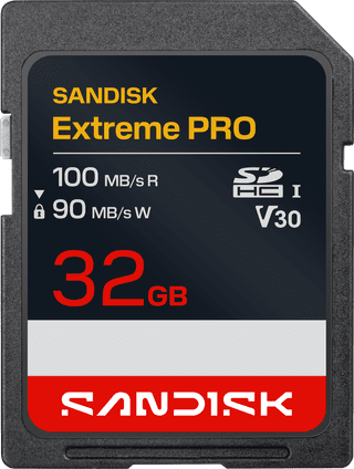 SANDISK Extreme PRO SDHC 32GB 90MB/s