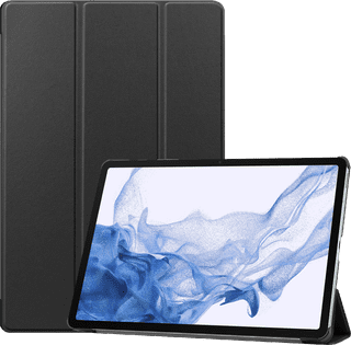 Just in Case Smart Tri-Fold Samsung Galaxy Tab S9/S9 FE/S10 FE/S10 Lite Book Case Noir