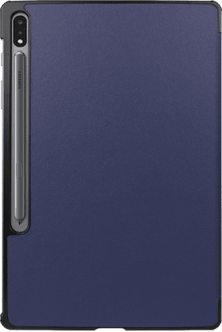 Just in Case Smart Tri-Fold Samsung Galaxy Tab S9/S9 FE/S10 FE/S10 Lite Book Case Bleu
