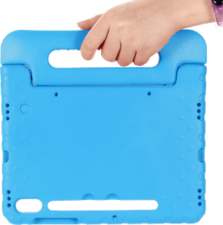 Just in Case Classic Samsung Galaxy Tab S9/S9 FE/S10 FE/S10 Lite Kids Cover Bleu