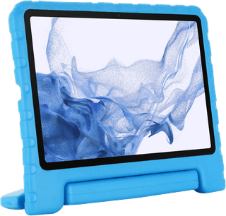 Just in Case Classic Samsung Galaxy Tab S9/S9 FE/S10 FE/S10 Lite Kids Cover Bleu