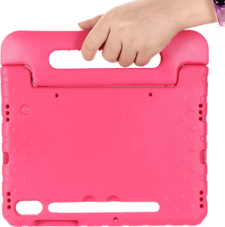 Just in Case Classic Samsung Galaxy Tab S9/S9 FE/S10 FE/S10 Lite Kids Cover Rose