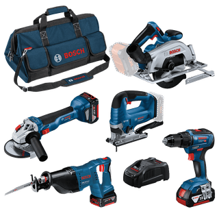 Bosch Professional 5 Toolkit 18V 0615990N39 Combi Set