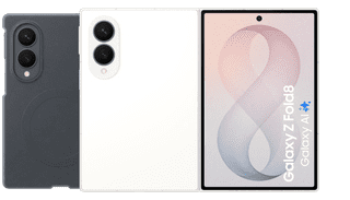 Samsung Galaxy Z Fold 8 256 Go Blanc 5G + Back Cover Silicone avec Aimant Noir