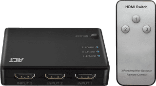ACT AC7845 4K HDMI Switch 3x1