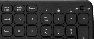 BlueBuilt Draadloos USB Toetsenbord AZERTY BE