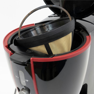 Russell Hobbs Buckingham Silver Coffee Machine + Scanpart Permanent Filter