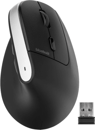 BlueBuilt Summus Souris Verticale Ergonomique Sans Fil