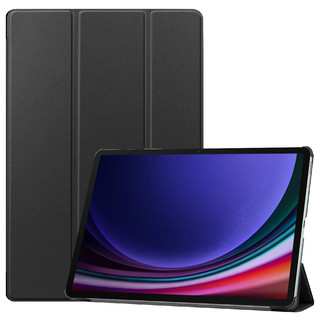 Just in Case Tri-Fold Samsung Galaxy Tab S10 Plus / S9 Plus / S9 FE Plus Book Case Noir