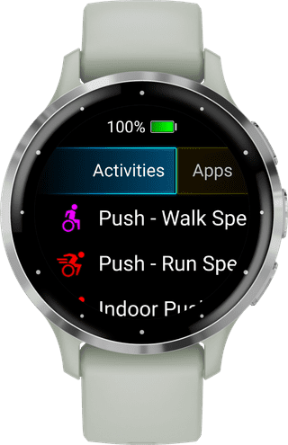 Garmin Venu 3S Silver/Green