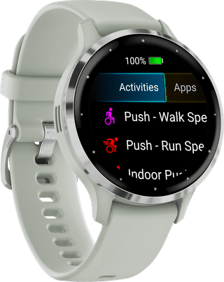 Garmin Venu 3S Silver/Green