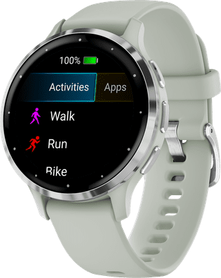 Garmin Venu 3S Silver/Green