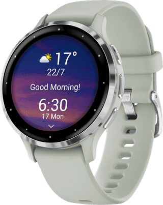 Garmin Venu 3S Silver/Green