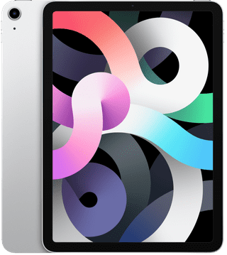 Refurbished iPad Air 4 (2020) 64GB Wifi Zilver (Zo goed als nieuw)