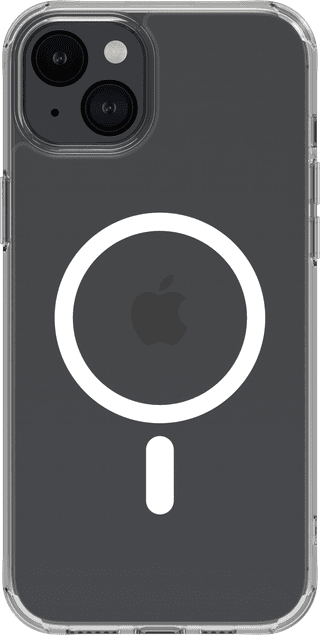 BlueBuilt Protective Back Cover with MagSafe iPhone 15 Plus Transparent