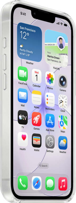 Apple iPhone 17e Back Cover with MagSafe Transparent