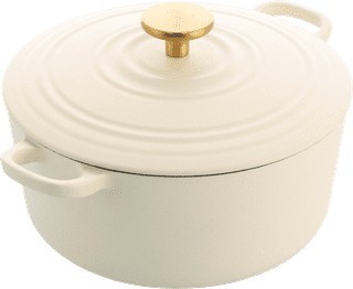 BK Bourgogne Braadpan 24 cm Cream White
