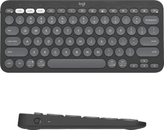 Logitech Pebble Keyboard 2 - K380s Graphite AZERTY