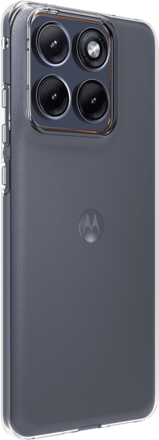 BlueBuilt Motorola Edge 70 Fusion Back Cover Transparent