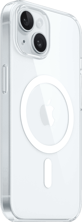 Apple iPhone 15 Back Cover with MagSafe Transparent