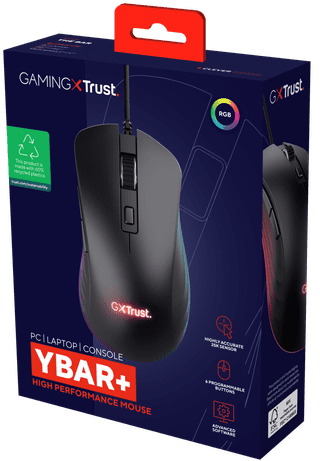 Trust GXT 924 Ybar+ Pro Souris Gamer Noir