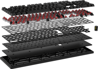 Corsair K70 RGB Core Gaming Toetsenbord Qwerty Zwart