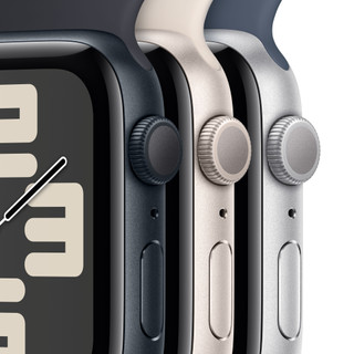 Apple Watch SE (2022) 4G 44mm Midnight Aluminum Sport Band M/L