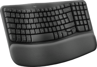 Logitech Wave Keys Wireless Ergonomic Keyboard AZERTY