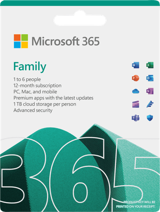 Microsoft Office 365 Family Subscription 1 Year EN
