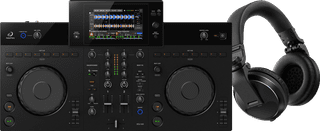 Alpha Theta XDJ-AN + Pioneer HDJ-X5