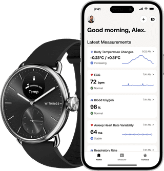 Withings ScanWatch 2 Black 38mm