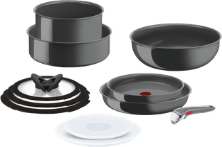 Tefal Ingenio Renew Batterie de Cuisine 11 Pièces