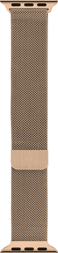 BlueBuilt Bracelet Milanais Or pour Apple Watch 40/41/42 mm