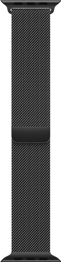 BlueBuilt Milanese Watch Strap Black for Apple Watch 44/45/46mm