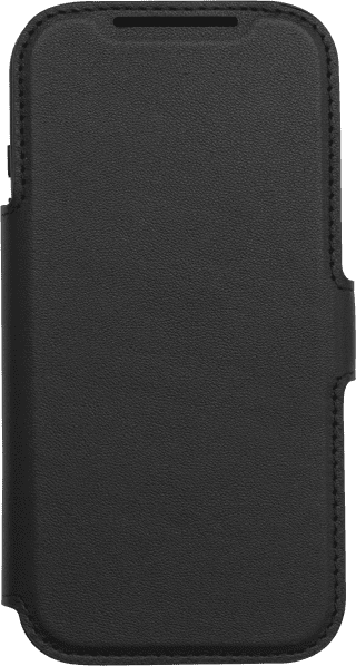 BlueBuilt Book Case with MagSafe iPhone 18 Pro Leather Black