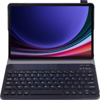Just in Case Premium Samsung Galaxy Tab S9/S9 FE/S10 FE Étui Clavier AZERTY Noir