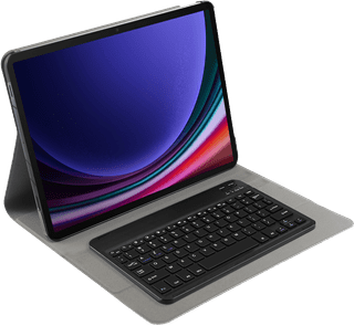 Just in Case Premium Samsung Galaxy Tab S10 Plus / S9 Plus Étui Clavier AZERTY Noir