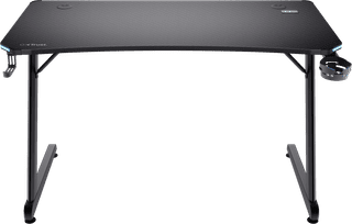 Trust GXT709 Luminus RGB Gaming Desk Black