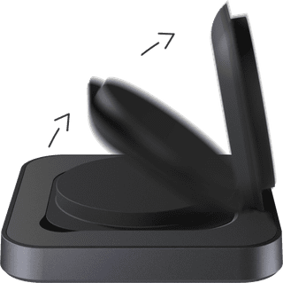 ZENS Wireless Charger 7.5W with MagSafe Magnet and Stand