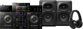 Pioneer DJ XDJ-RR + Pioneer DJ HDJ-X7 Black + Pioneer VM50 (per pair)